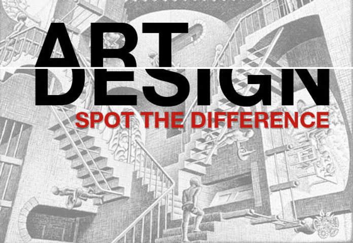 What are the differences between Art and Design?
