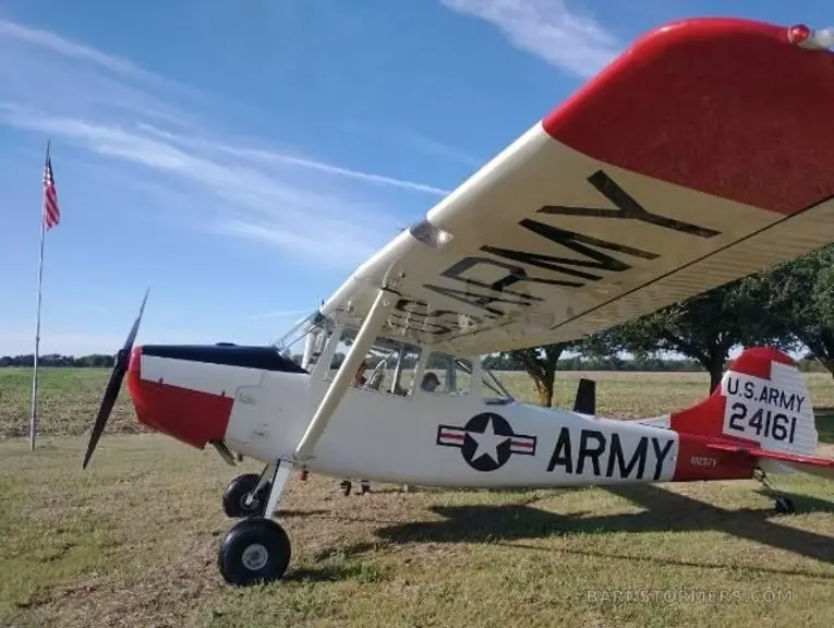 2001 O-1E/305F Bird Dog N1237V at Stiletto Airpark