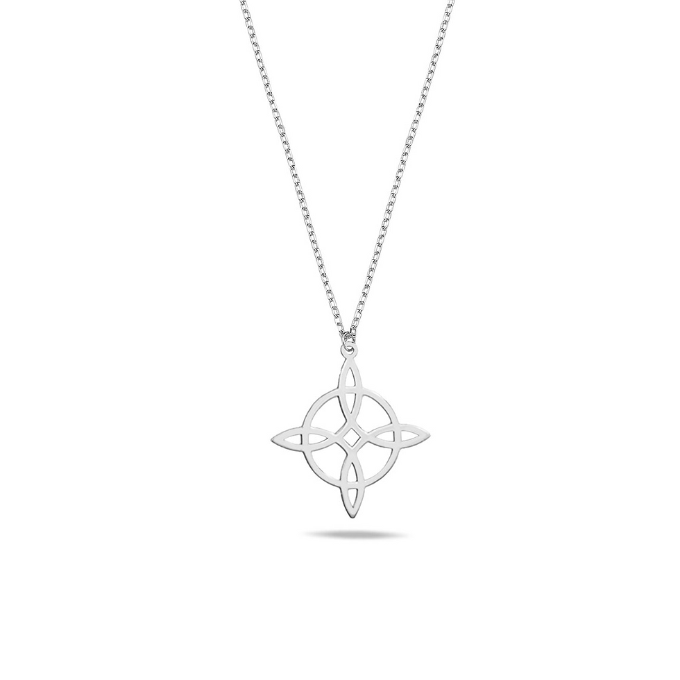 Thumbnail: Witch Knot Women Bracelet Adjustable Chain Bracelet Stainless Steel Charm Good L