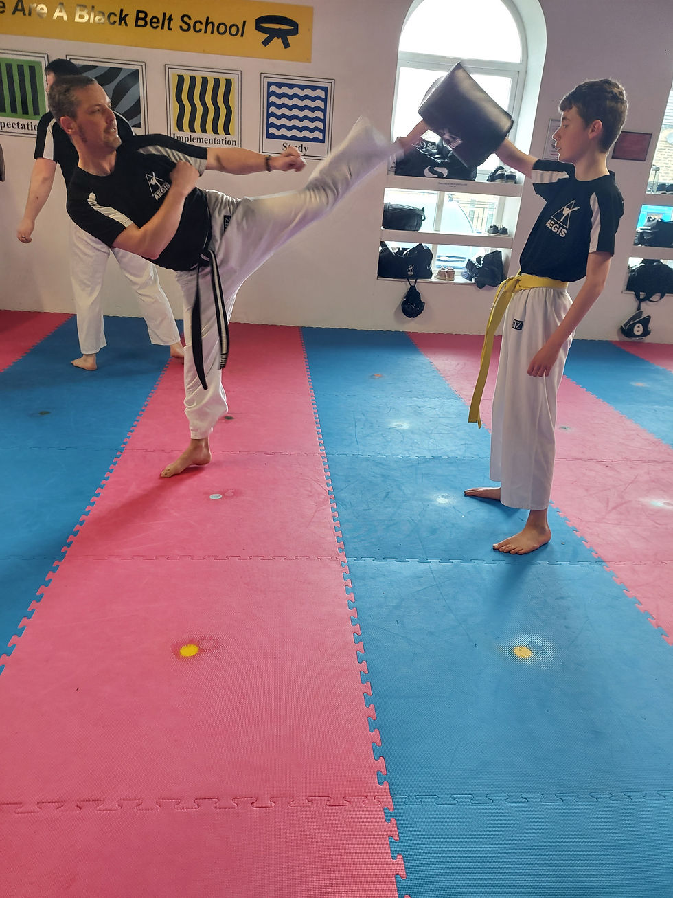 Head high kick, flexible, mobility, positive mindset