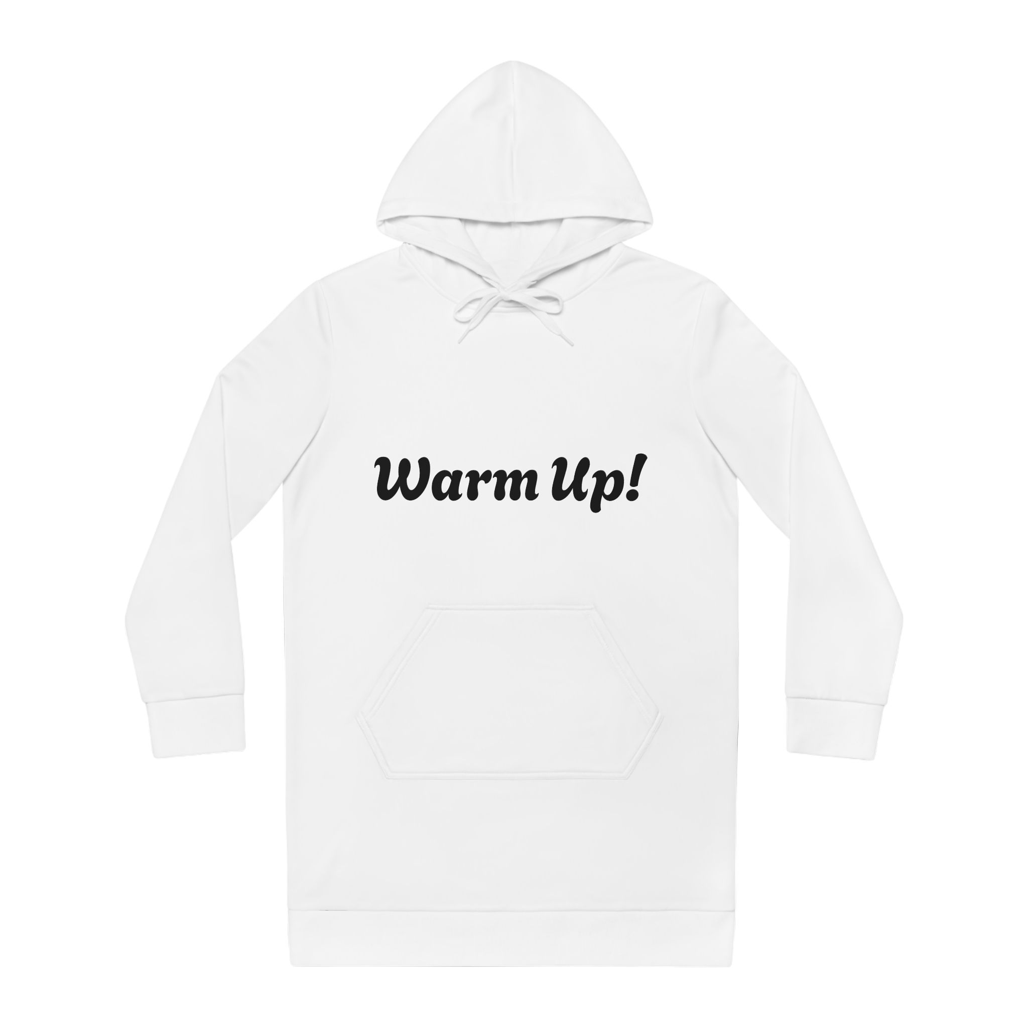 Women's Hoodie Dress (AOP)- Warm Up