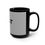 Thumbnail: 15oz Black Mug — 'Trust' Script Coffee Cup