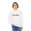 الصورة المصغرة: White color unisex youth crewneck sweatshirt with "Play Right" statement