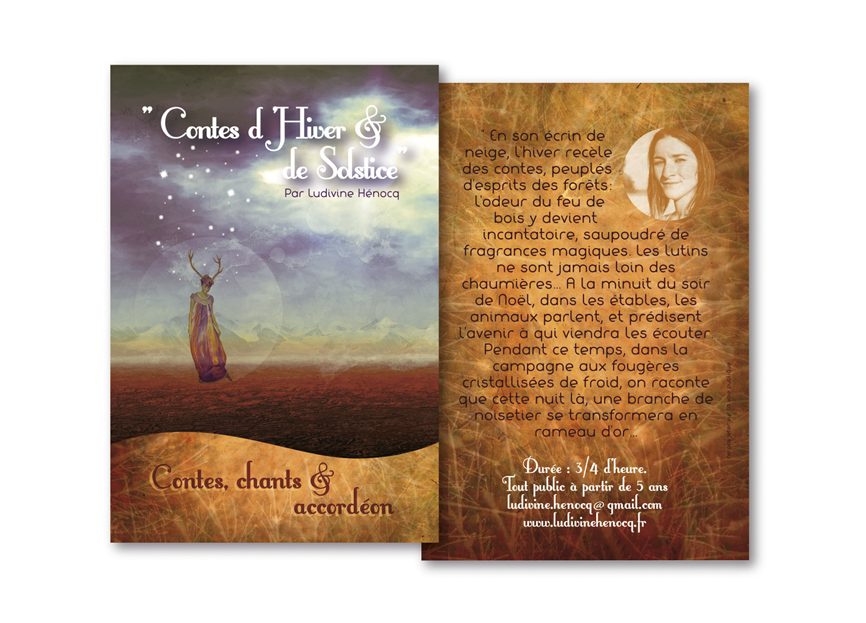 flyer conteuse Ludivine Hénocq