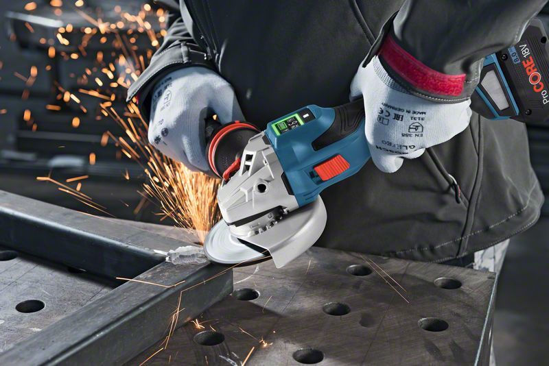 Thumbnail: Bosch Professional GWS 18V-15 SC Cordless Angle Grinder
