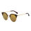 Thumbnail: Biloxi -  Women Half Frame Round Cat Eye Polarized Sunglasses