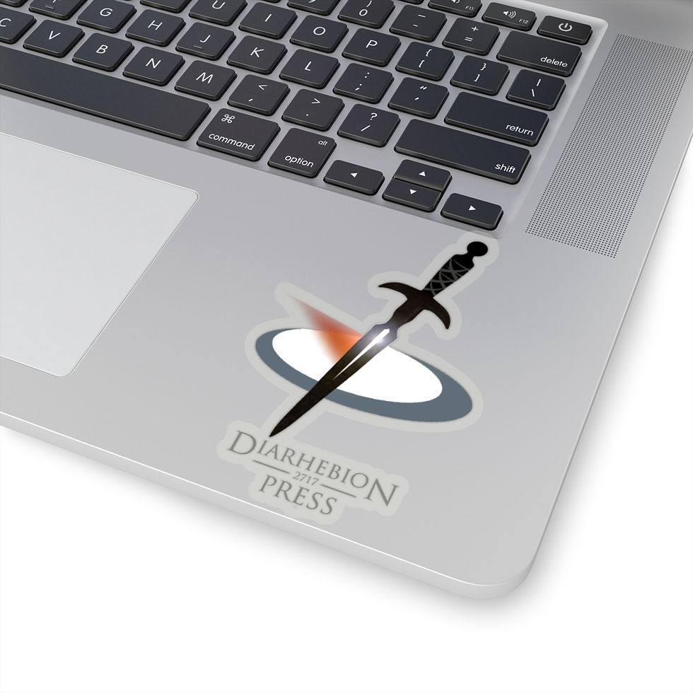 Thumbnail: Diarhebion 2717 Press Logo Sticker