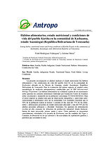 Rodriguez Velasquez & Mora Silva (2017) Hábitos alimentarios, estado nutricional y condici