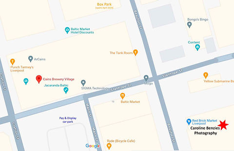 Map of Location of Red Brick Market