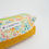 Miniature : Trousse basse - Jaune et fleurie