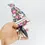 Miniature : Porte clef artisanal écoresponsable