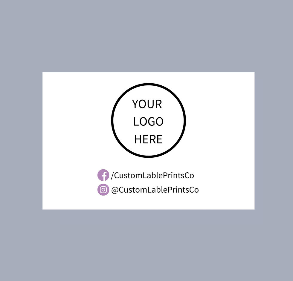Thumbnail: Single Sided Business Cards