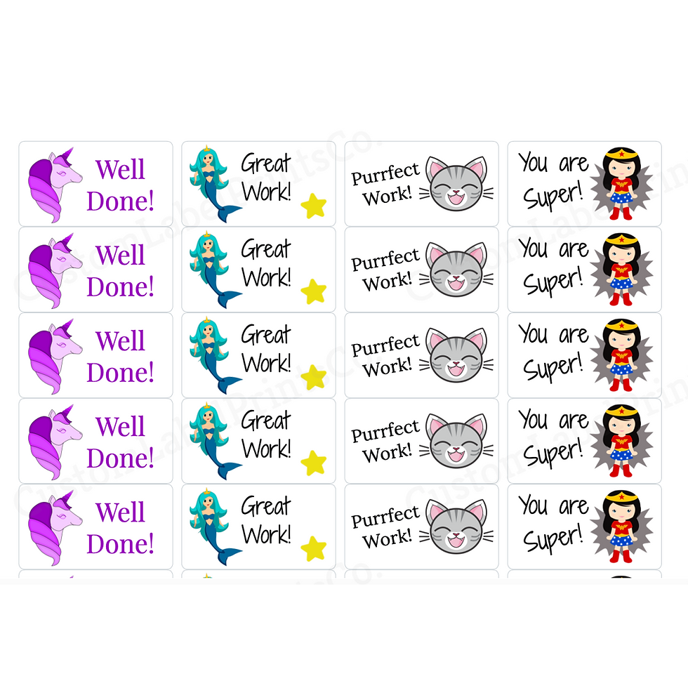 Thumbnail: Reward Stickers (Girl)