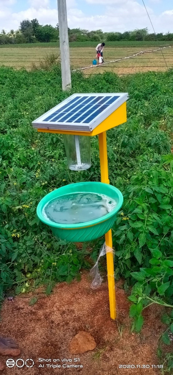 Ankusha-Solar UV insect Trapper
