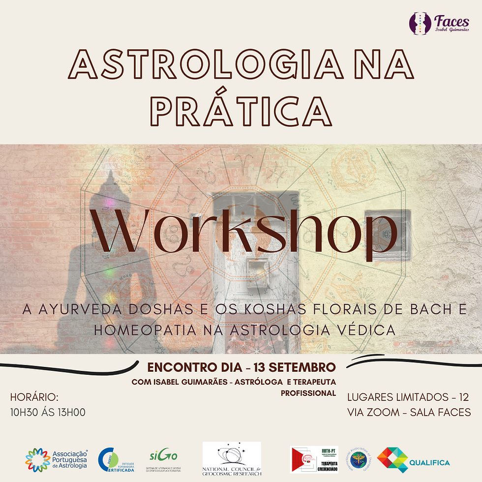 A Ayurveda doshas e os koshas Florais de Bach e Homeopatia na Astrologia Védica