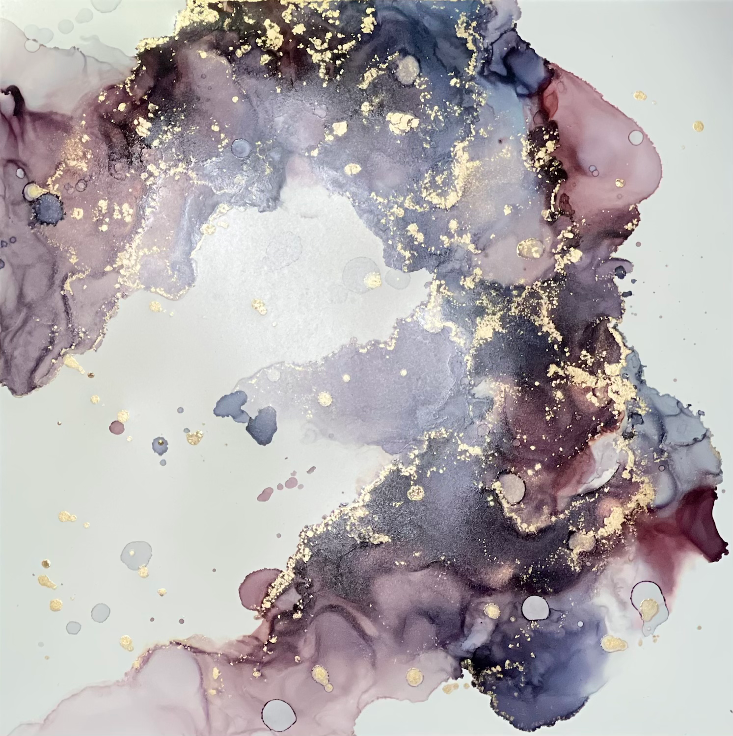 Original alcohol ink painting