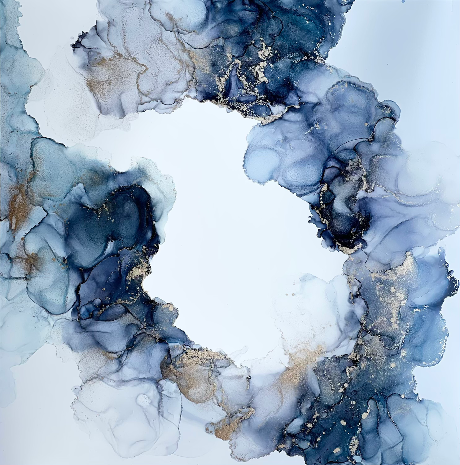 Original alcohol ink painting