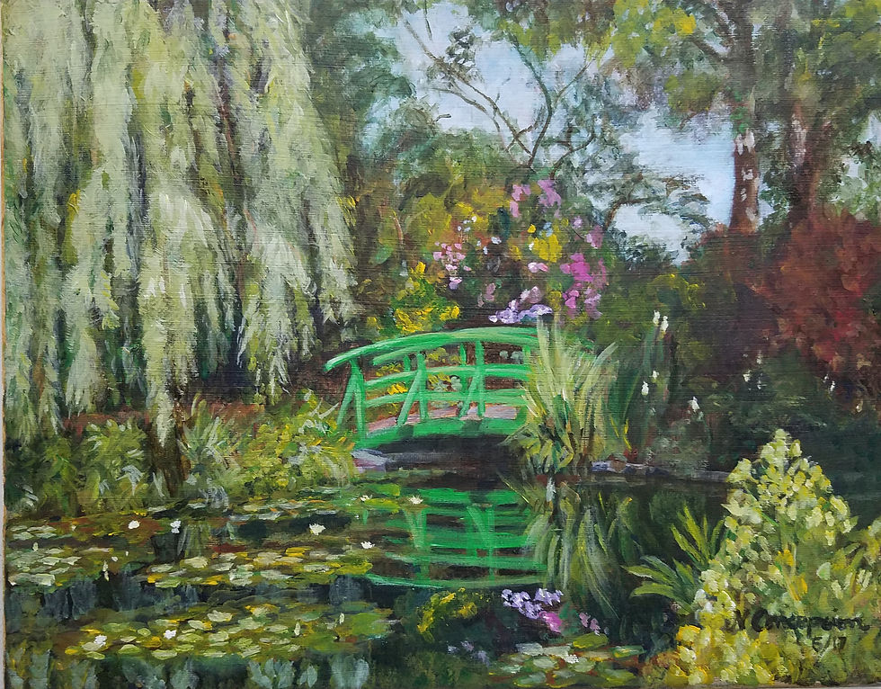 Monet Lake and Garden