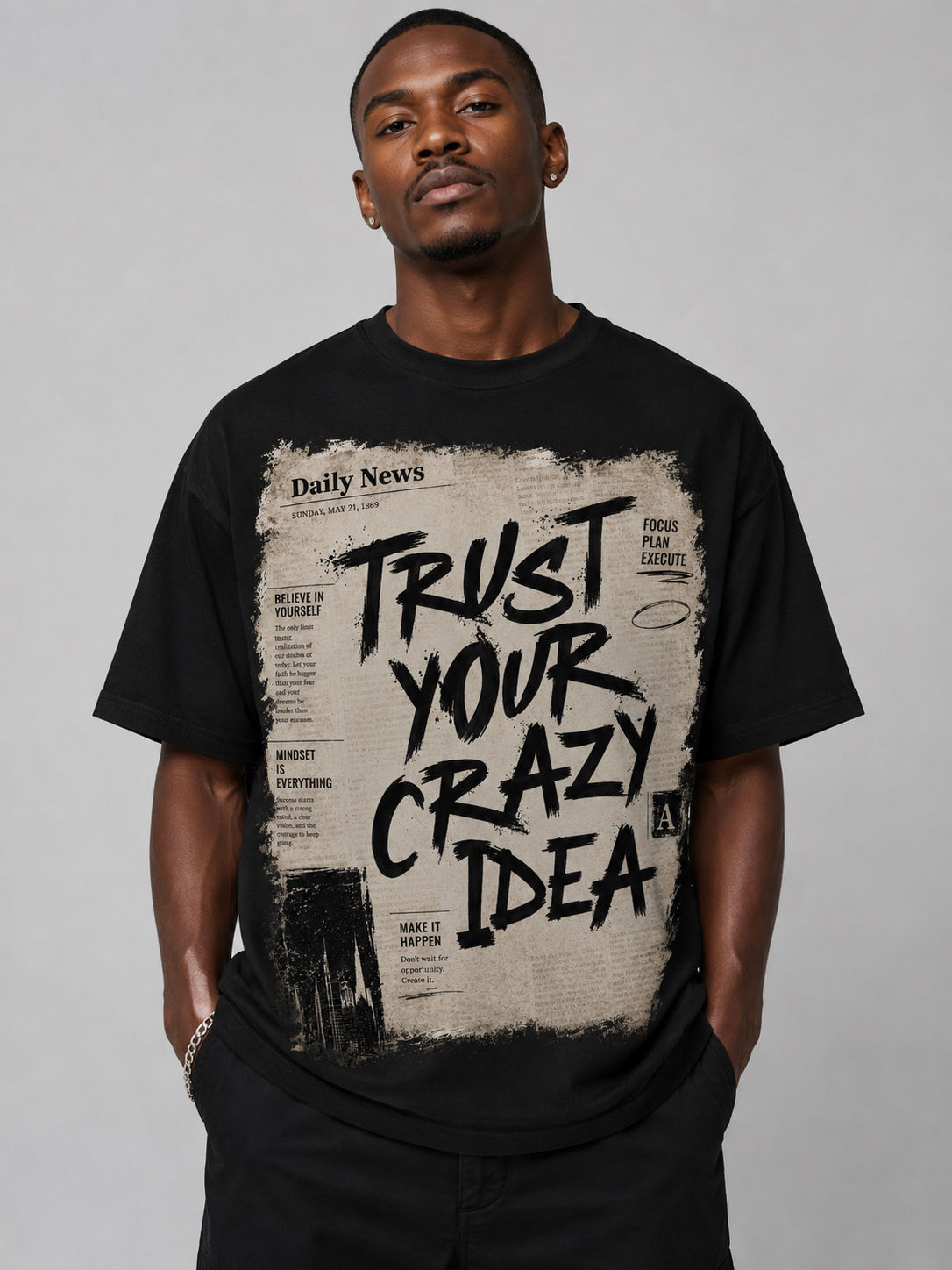 Trust Your Crazy Idea – Vintage Statement Tee