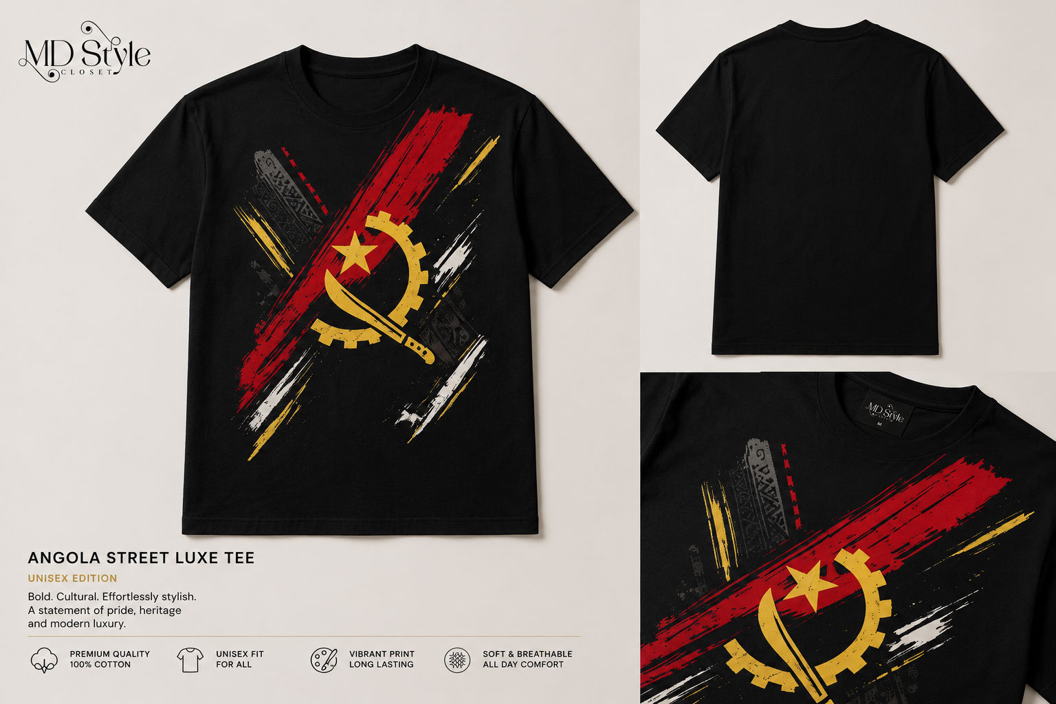 Angola Street Luxe T-Shirt Unisex