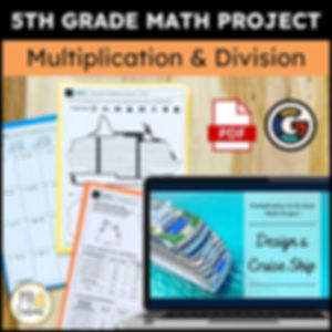 5th Grade Math Project Multiplication and Division Design a Cruise