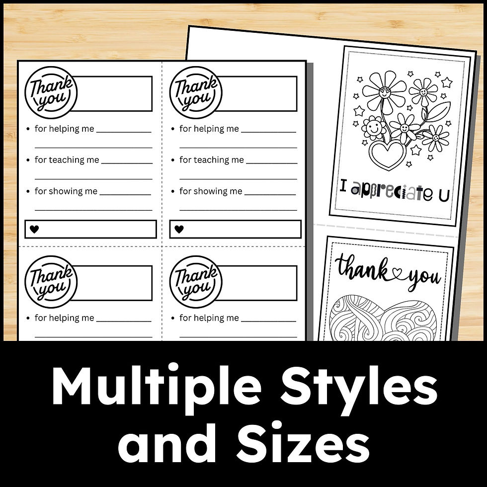 Thumbnail: Student Teacher Memory Book and Goodbye Gifts