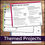 Thumbnail: Book Tasting Menu Editable Projects English, Spanish, Google Slides