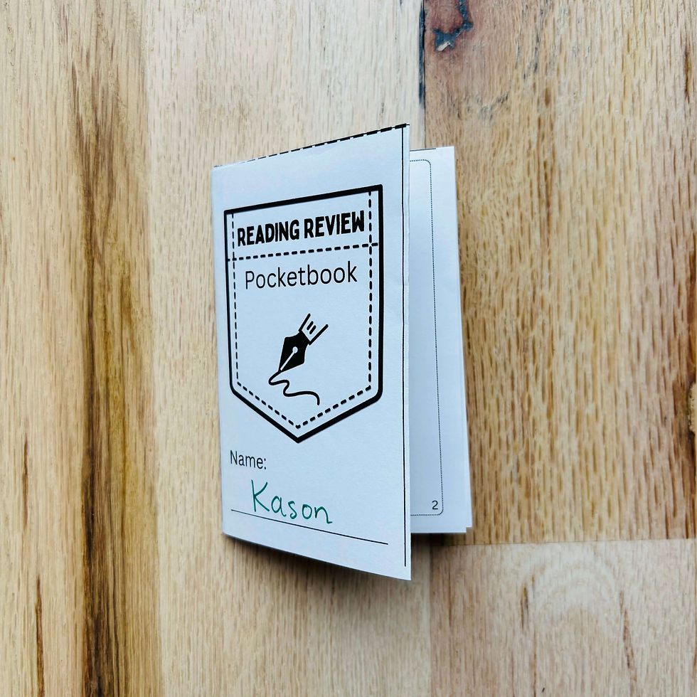 single page miniature pocket book foldable notes