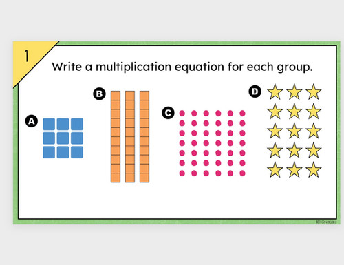 3rd Grade Multiplication Groups PowerPoint & Google Slides Lesson 4 ...