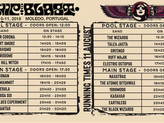 We're in Portugal for Sonicblast Moledo today!