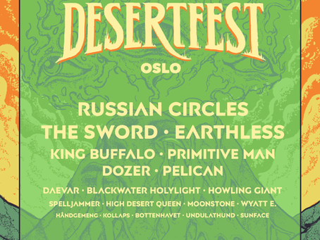 DESERTFEST OSLO 2026 announced