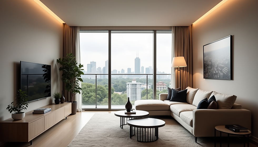 Comparison visual contrasting community-led digital nomad living with premium executive long-stay residential living, using Thailand and Palma de Mallorca as reference points for different remote-work audiences