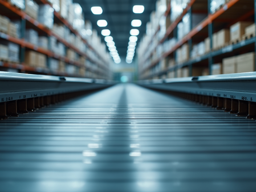 A modern smart warehouse in Thailand equipped with automation and sustainable design features