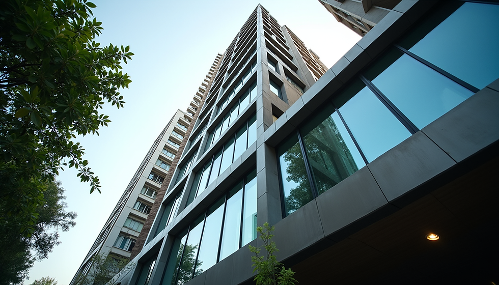 Real-estate strategy visual showing the difference between a generic ‘serviced apartment’ label and clearly structured long-stay models such as community-led co-living and premium 30-day executive residential leasing in Thailand