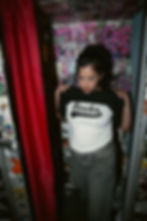Thumbnail: BOOBS Baby Tee (Black)
