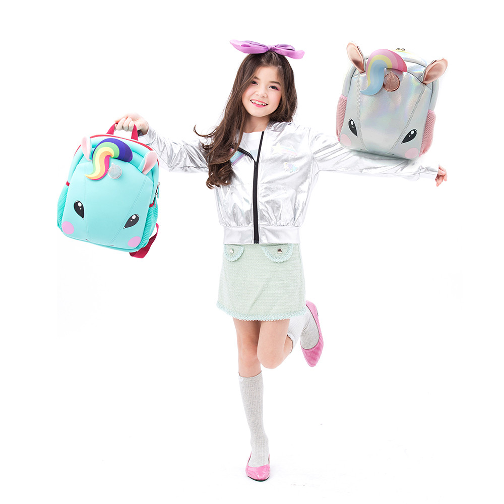 Dojo Jump Backpack : Silver Unicorn