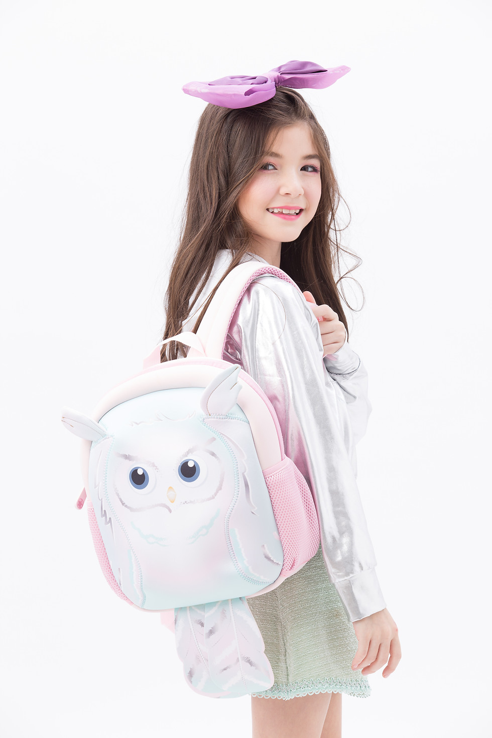 Thumbnail: Dojo Jump Backpack : Ollie the Owl Pink
