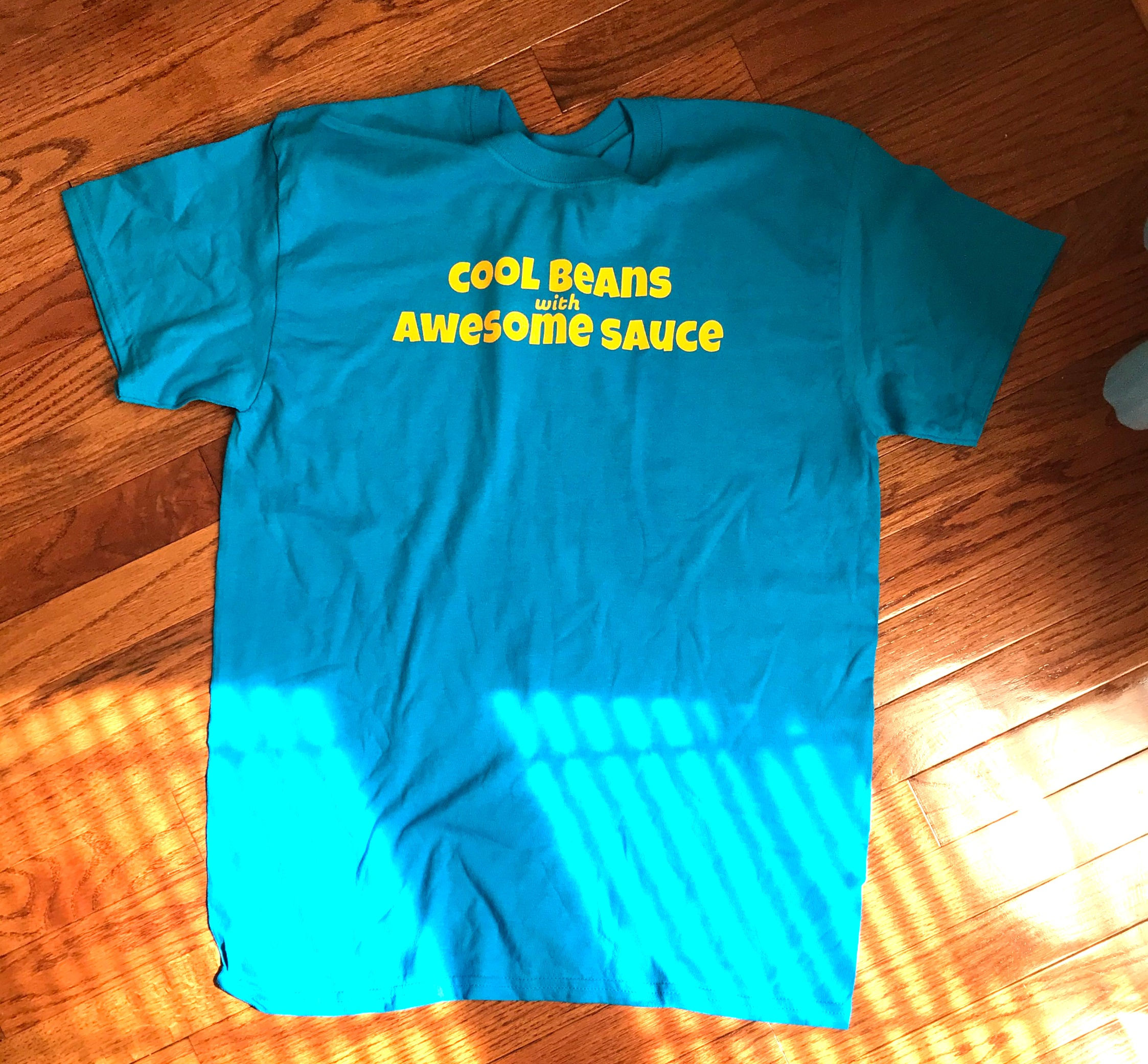 Cool Beans with Awesome Sauce Logo Shirt (Buy 1, Get 1 Custom Shirt Free)