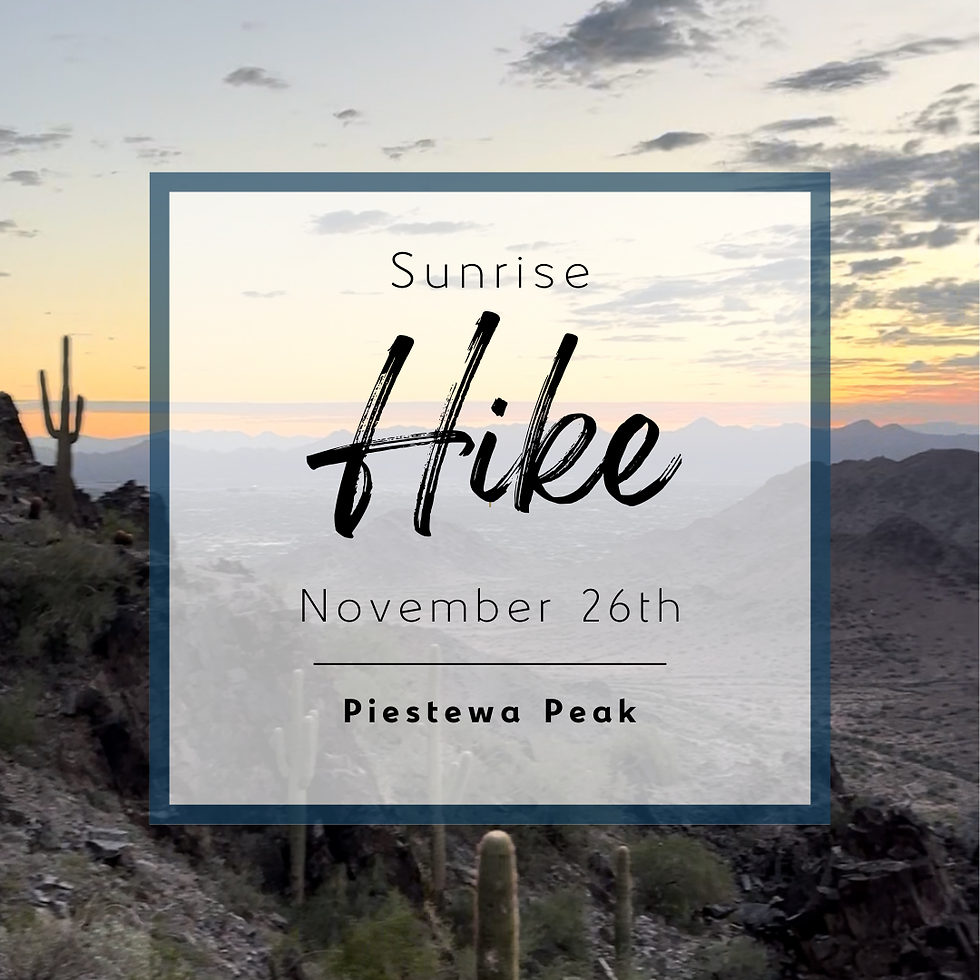 Gratitude Sunrise Hike