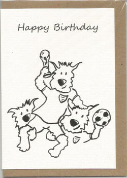 S22 Happy Birthday Football