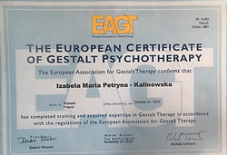 Certyfikat EAGT