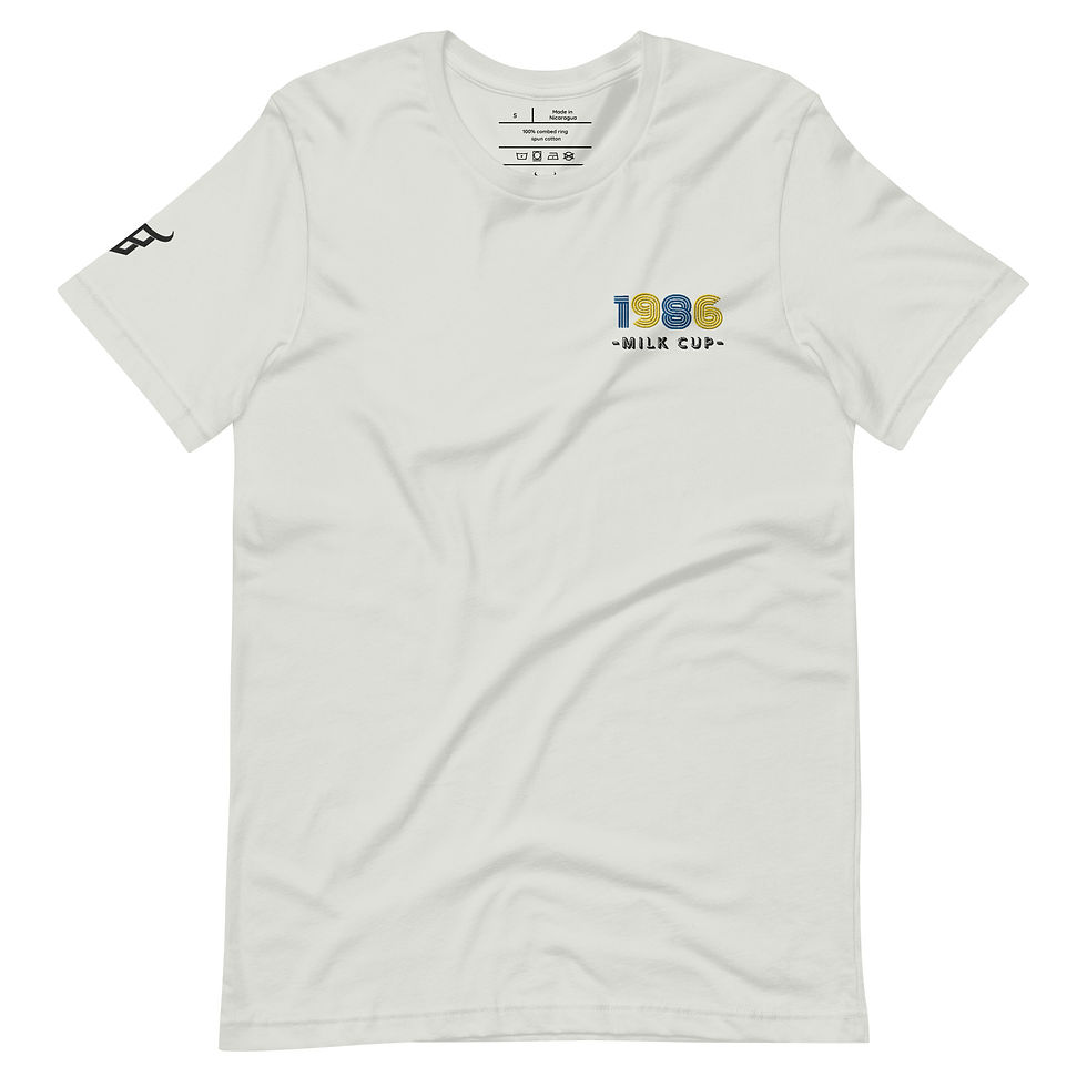 Thumbnail: TIOU Retro 1986 Milk Cup t-shirt inspired by Oxford United