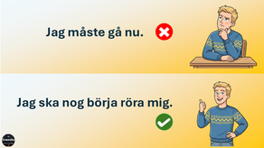 Cách nói tự nhiên trong tiếng Thụy Điển