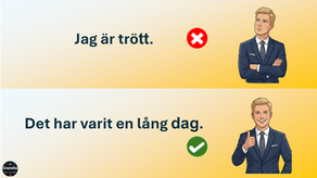 Cách nói tự nhiên trong tiếng Thụy Điển