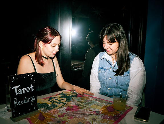 Tarot Readings for infuencers in Washington DC at Ciel Social Club