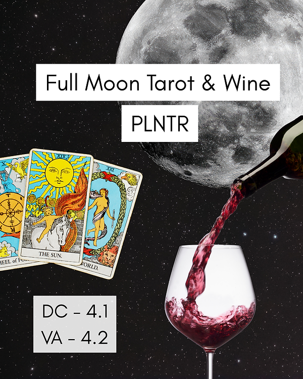 Tarot and Wine Workshop in DC and Northern Virginia