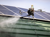 Nettoyage de panneau solaire par drone par Drone Propre