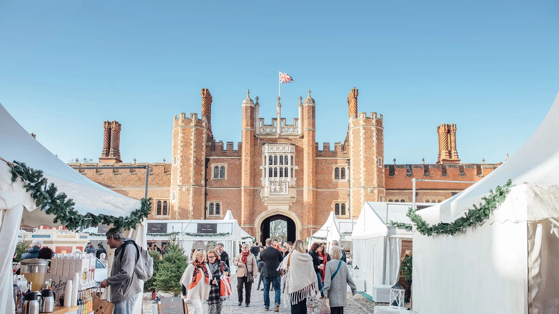 Hampton Court Palace Christmas Fayre Week 1