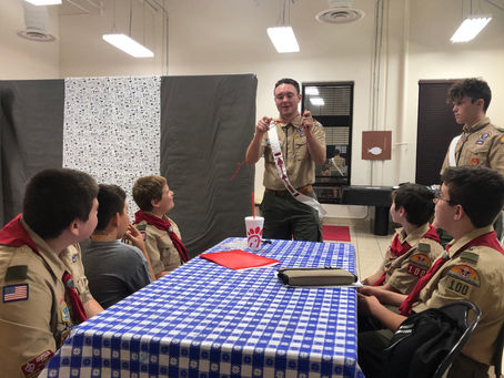 Order of Arrow Visit