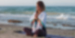 Meditating on the Beach